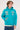 Nena & Pasadena M-Dolphins Surround Hoodie Aqua