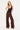 Perfect Stranger Luella Mid Rise Wide Leg Pant Brown