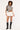 Luck & Trouble Nani Lace Mini Skirt White
