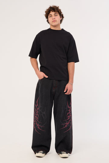 Neovision Chasm Goliath Extreme Baggy Jean Black