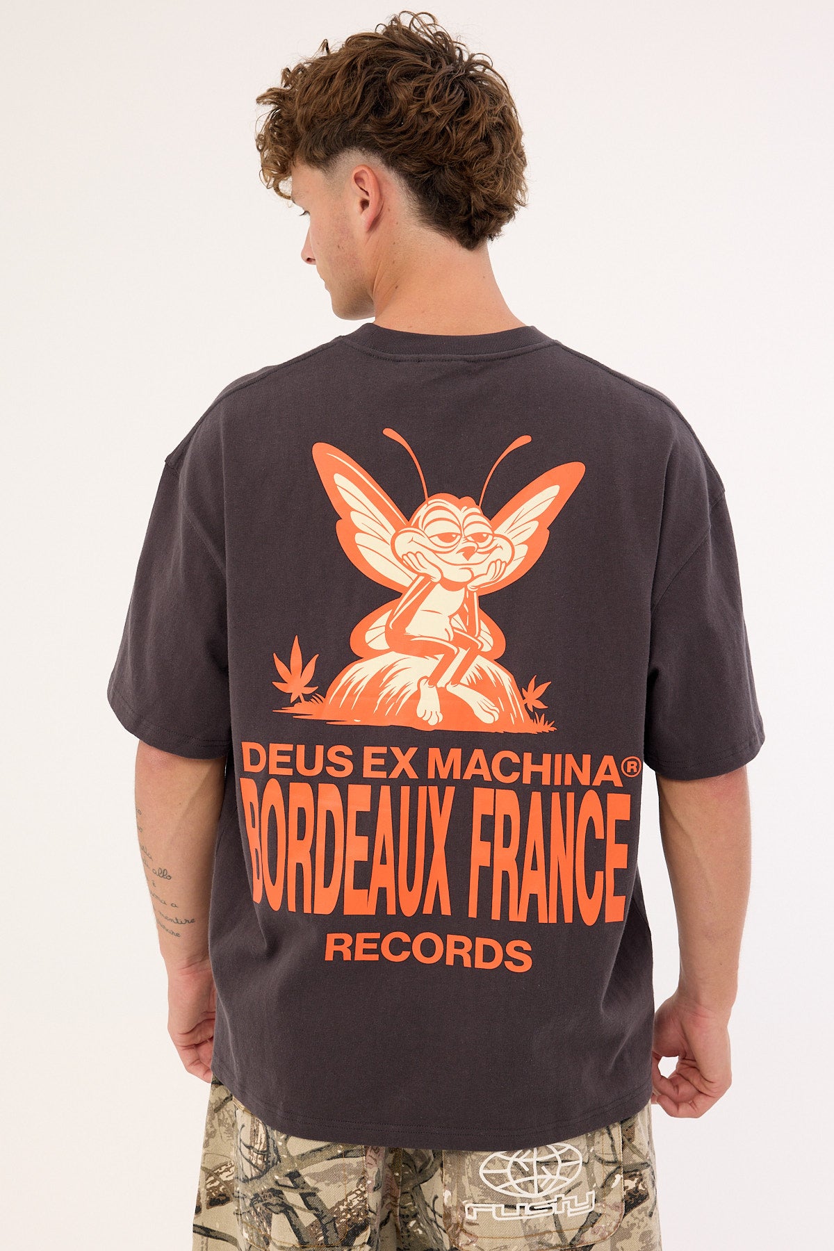 Deus Ex Machina 24 HR Tee Anthracite