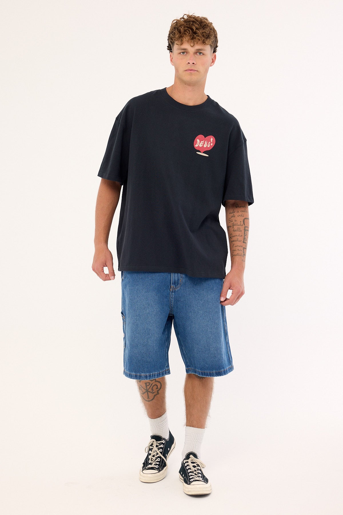 Deus Ex Machina Deep Cut Tee Black