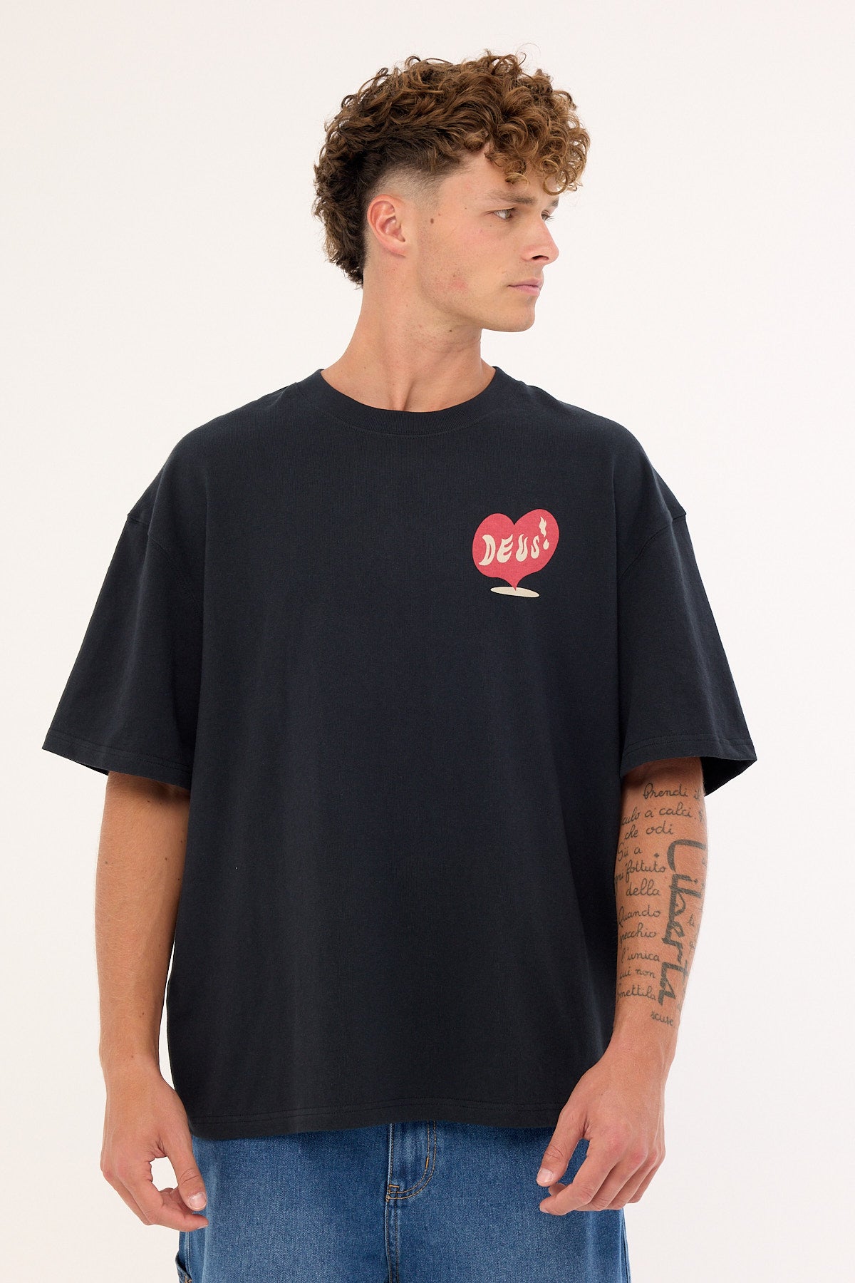 Deus Ex Machina Deep Cut Tee Black