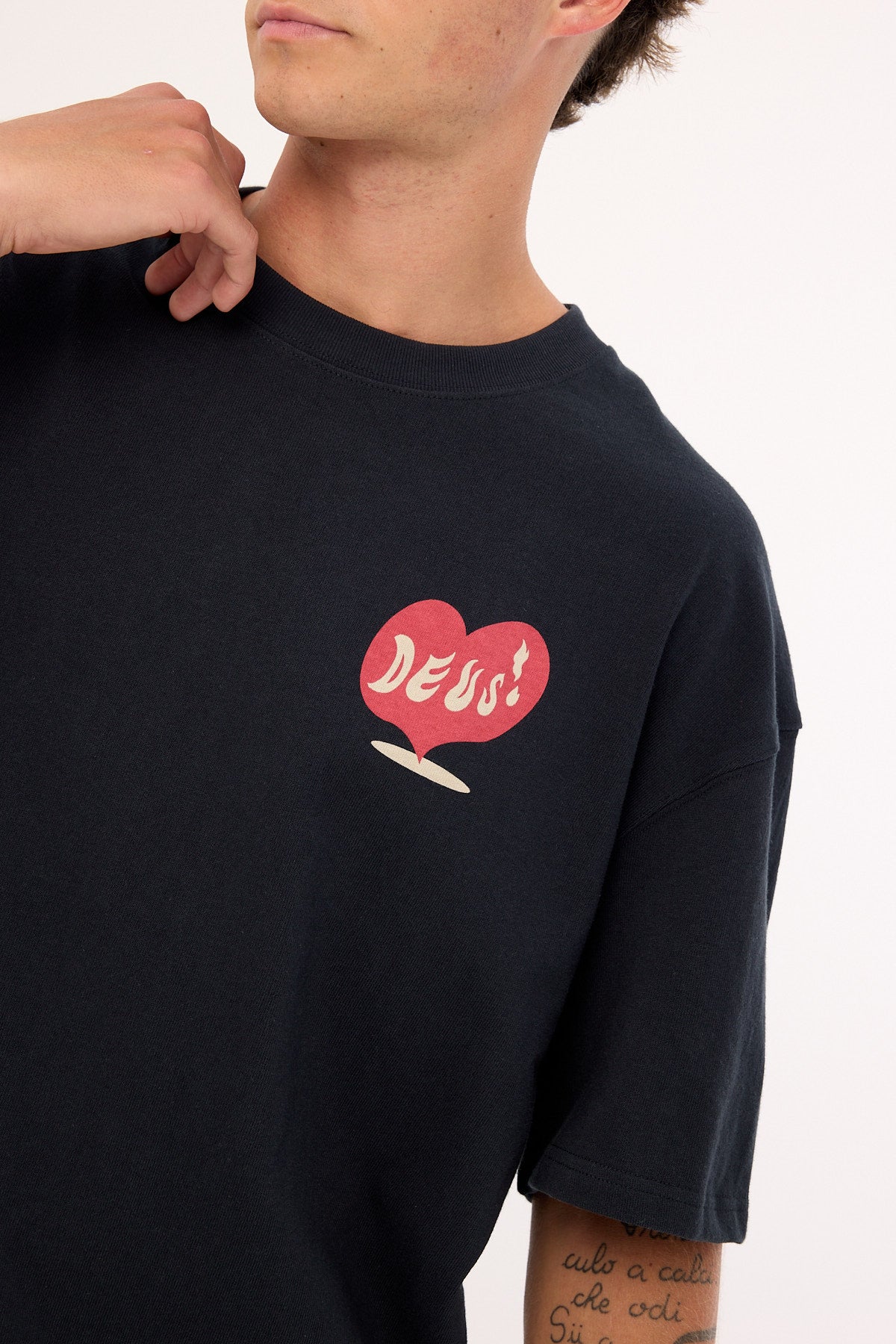 Deus Ex Machina Deep Cut Tee Black