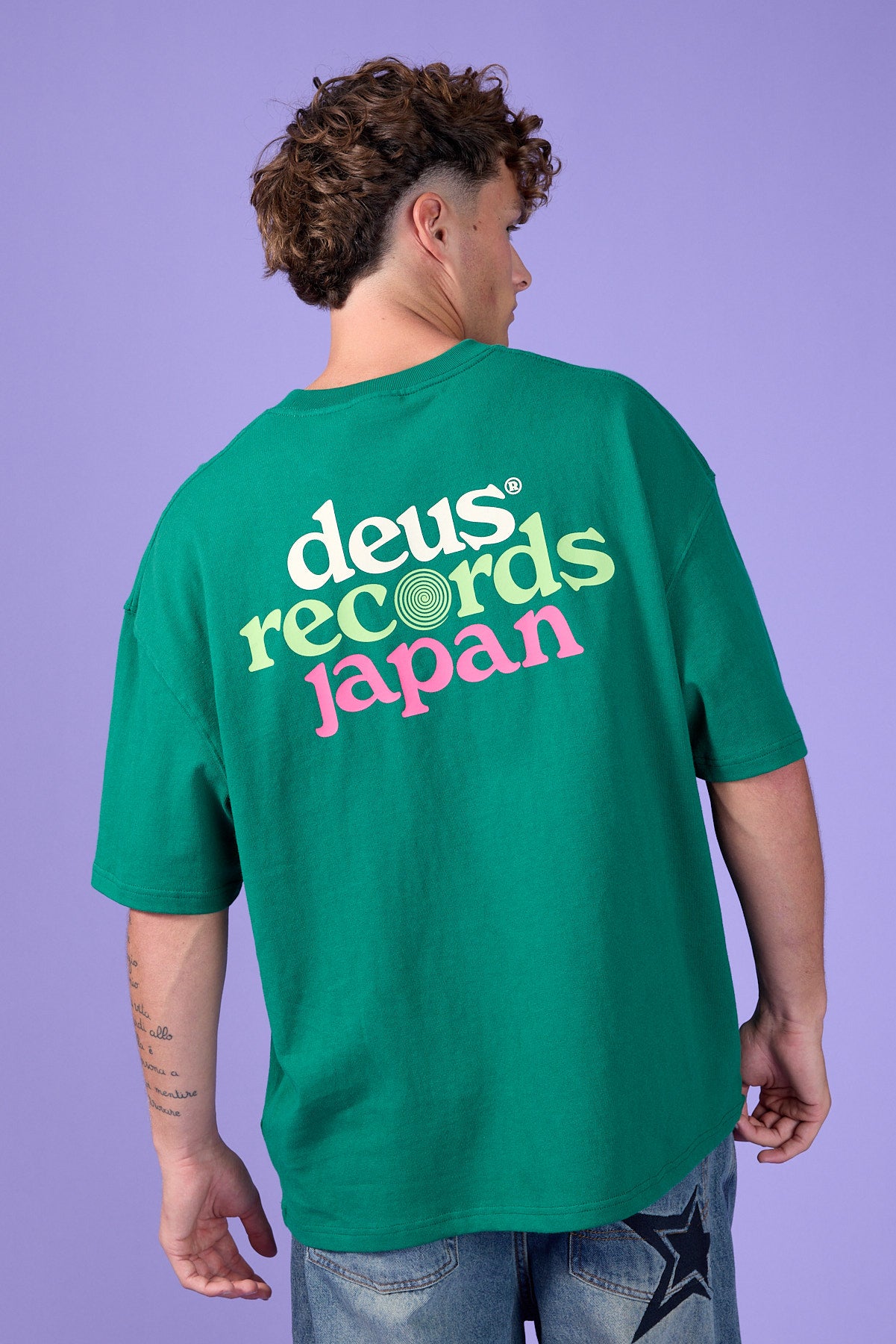 Deus Ex Machina Strata Tee Verdant Green