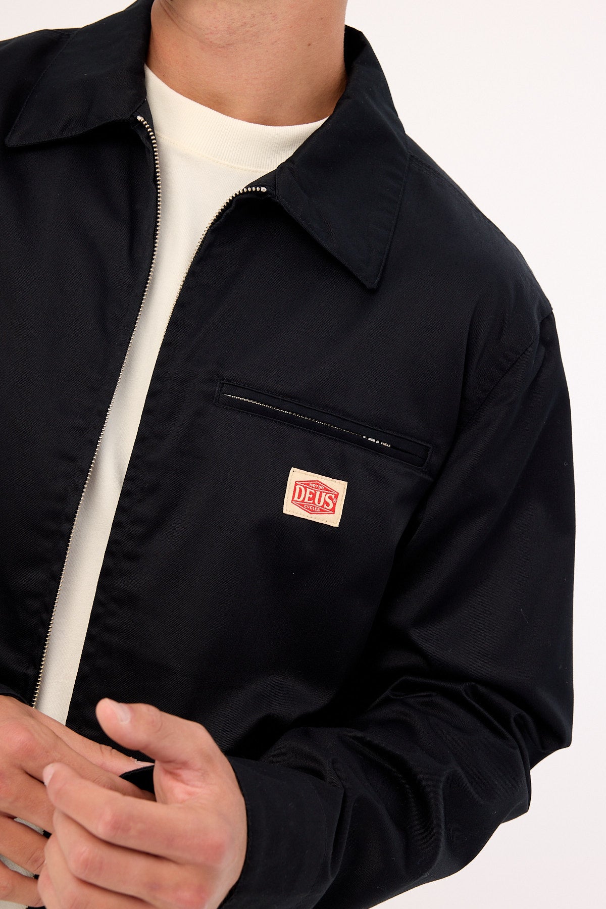 Deus Ex Machina Service Work Jacket Black