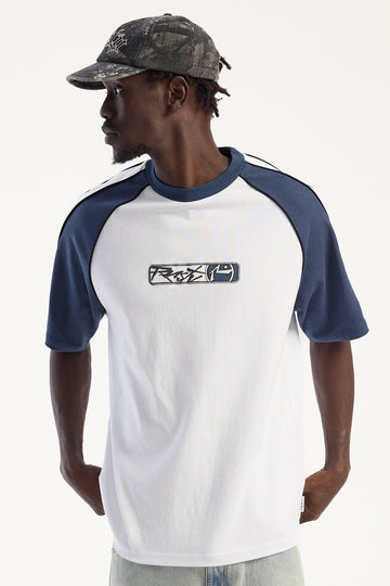 Rusty Hustler Heavy Tee White