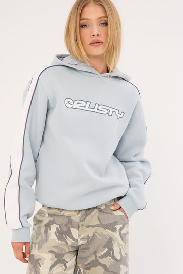 Rusty Timmy Target Oversized Hood Retro Blue