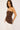 Perfect Stranger Menorca Strapless Asymmetrical Top Chocolate