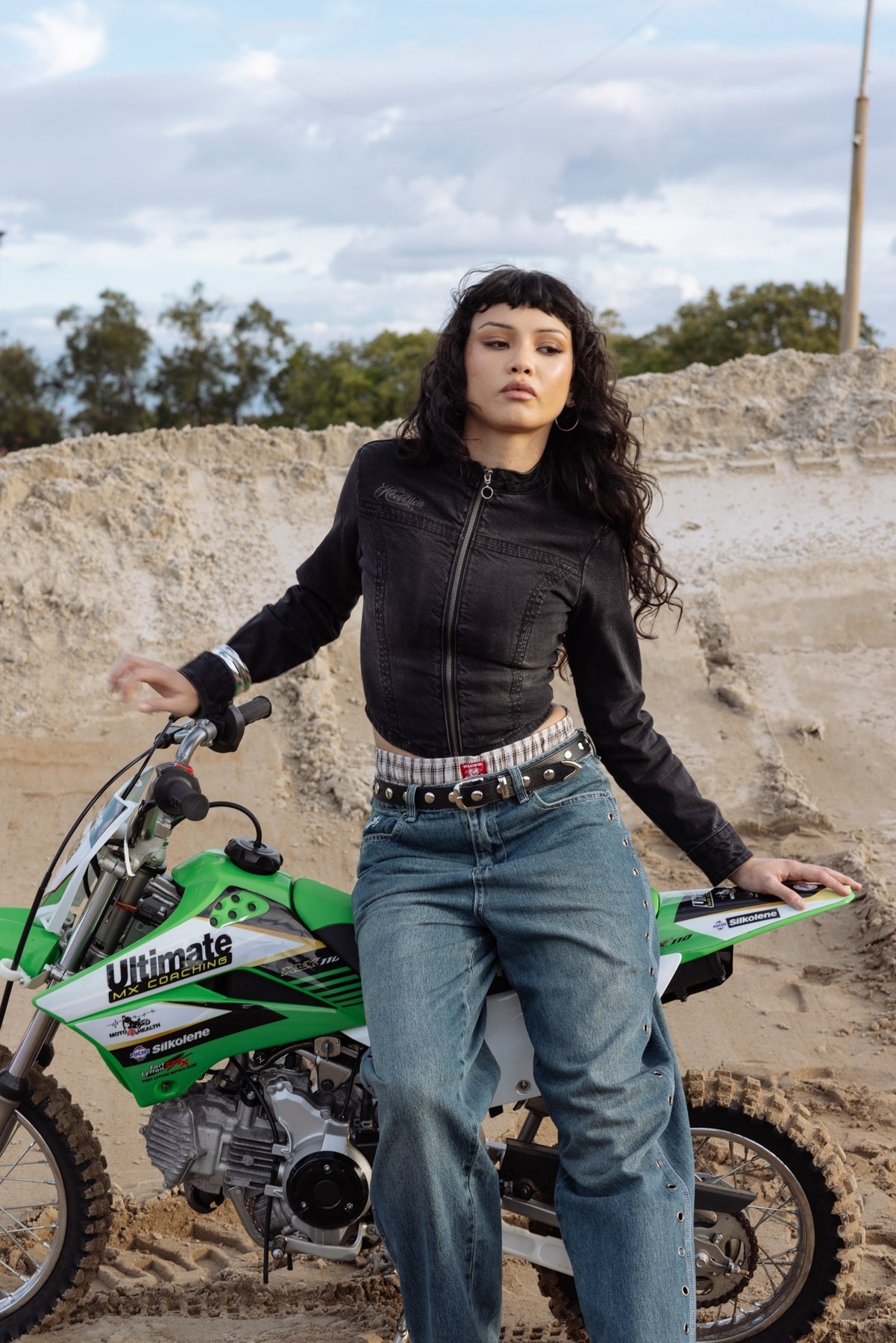 Neovision Limitless Denim Jacket Washed Black