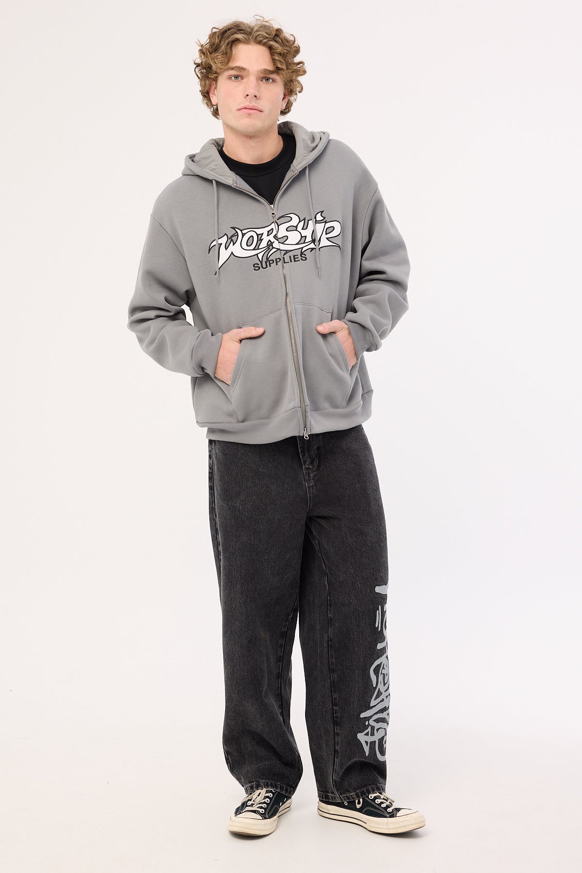 Worship Graf Big Dawg Jean Black Rinse