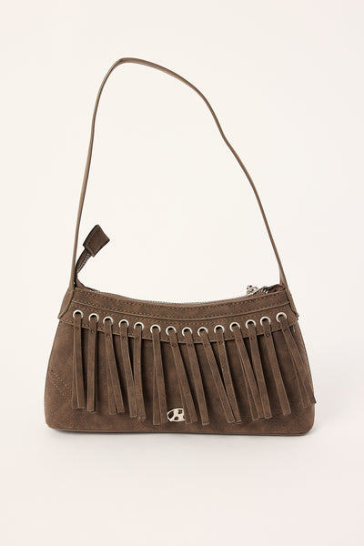 Neovision Cinder Fringe Shoulder Bag Brown – Universal Store