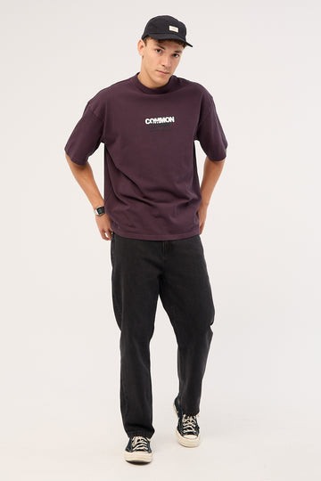 Common Need Compose Heavyweight Easy Tee Washed Plum