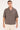 Common Need Truman Boxy Cropped Resort Shirt Brown Check