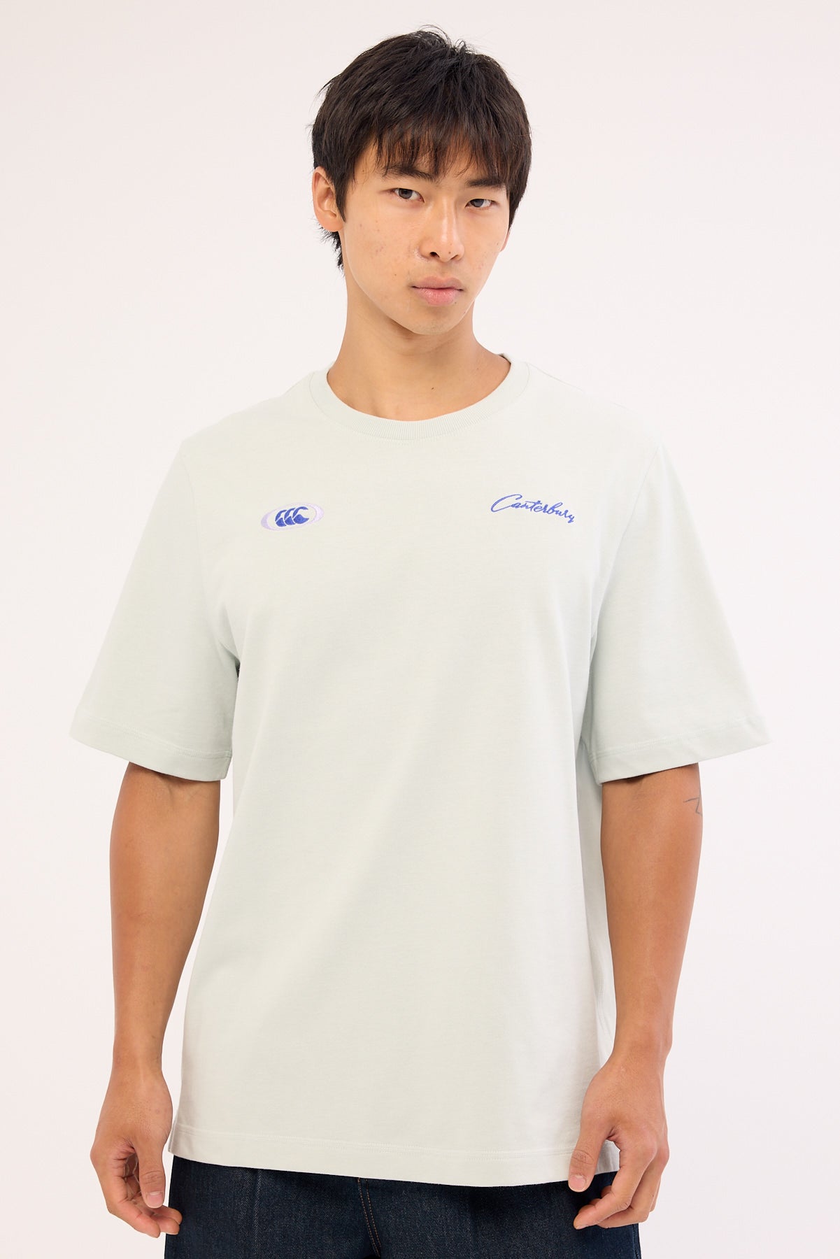 Canterbury CCC Script Tee Smoke