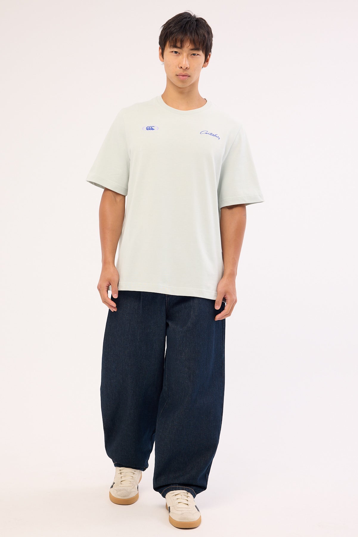 Canterbury CCC Script Tee Smoke