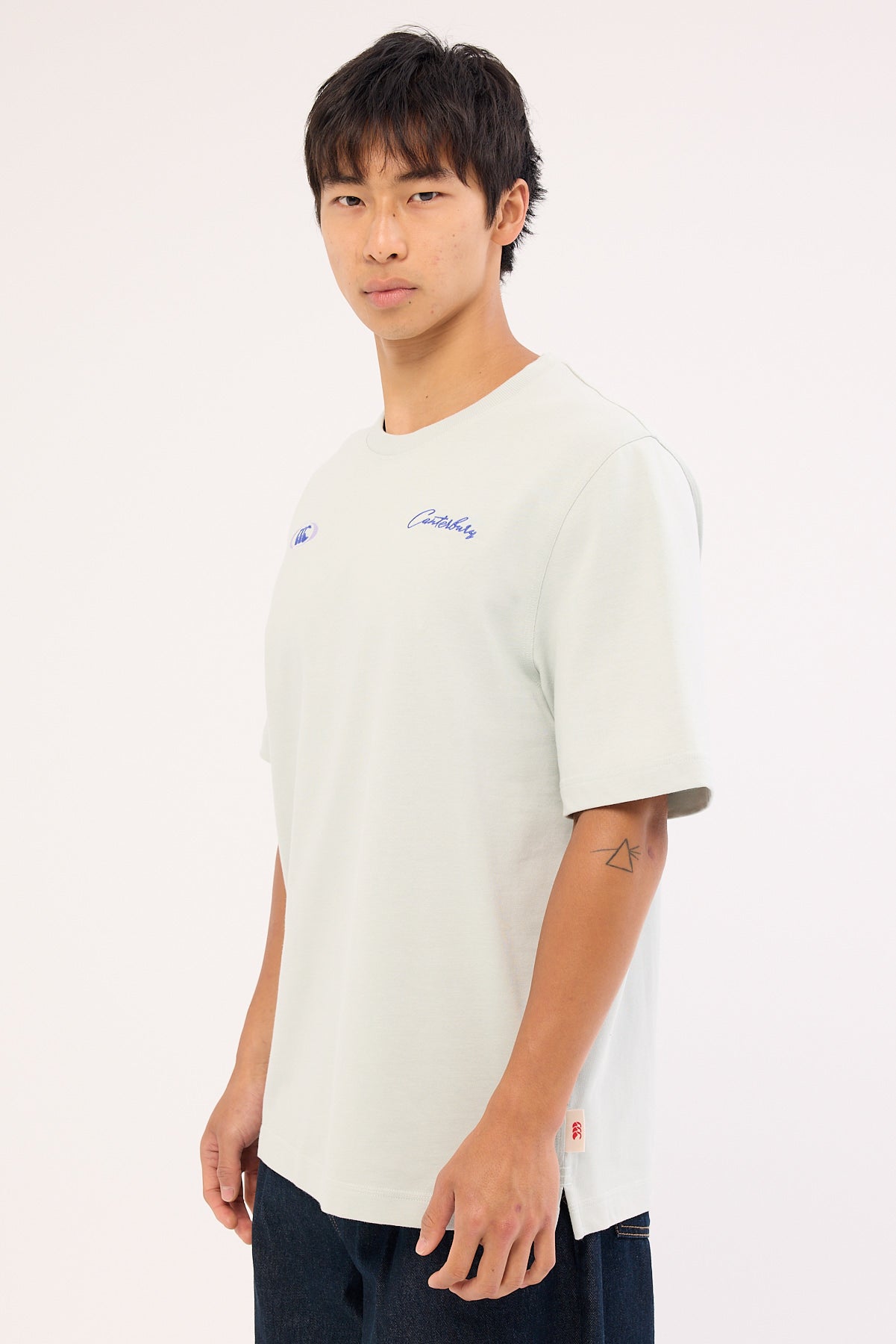 Canterbury CCC Script Tee Smoke