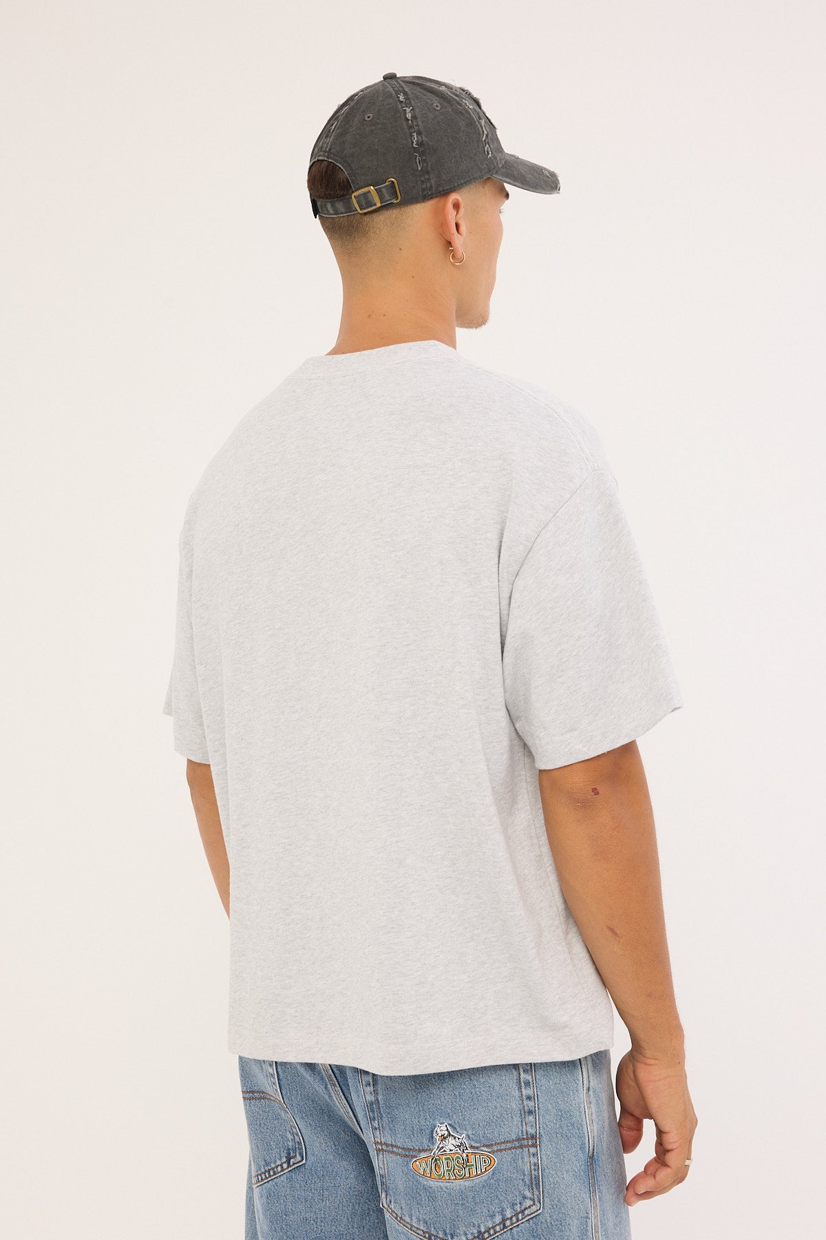 Xlarge Drip Gorilla Fit SS Tee Ash Heather