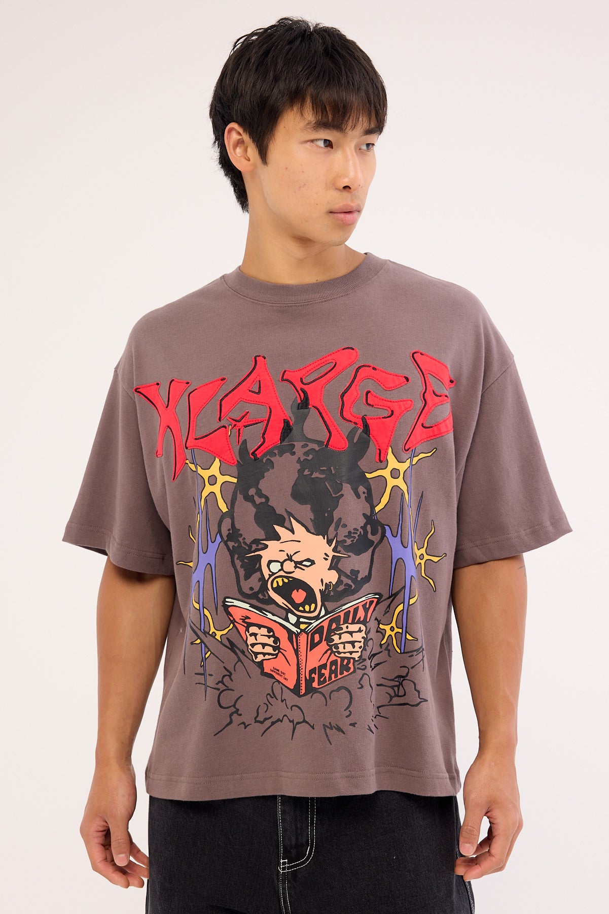 Xlarge Daily Gorilla Fit SS Tee Pigment Mocha