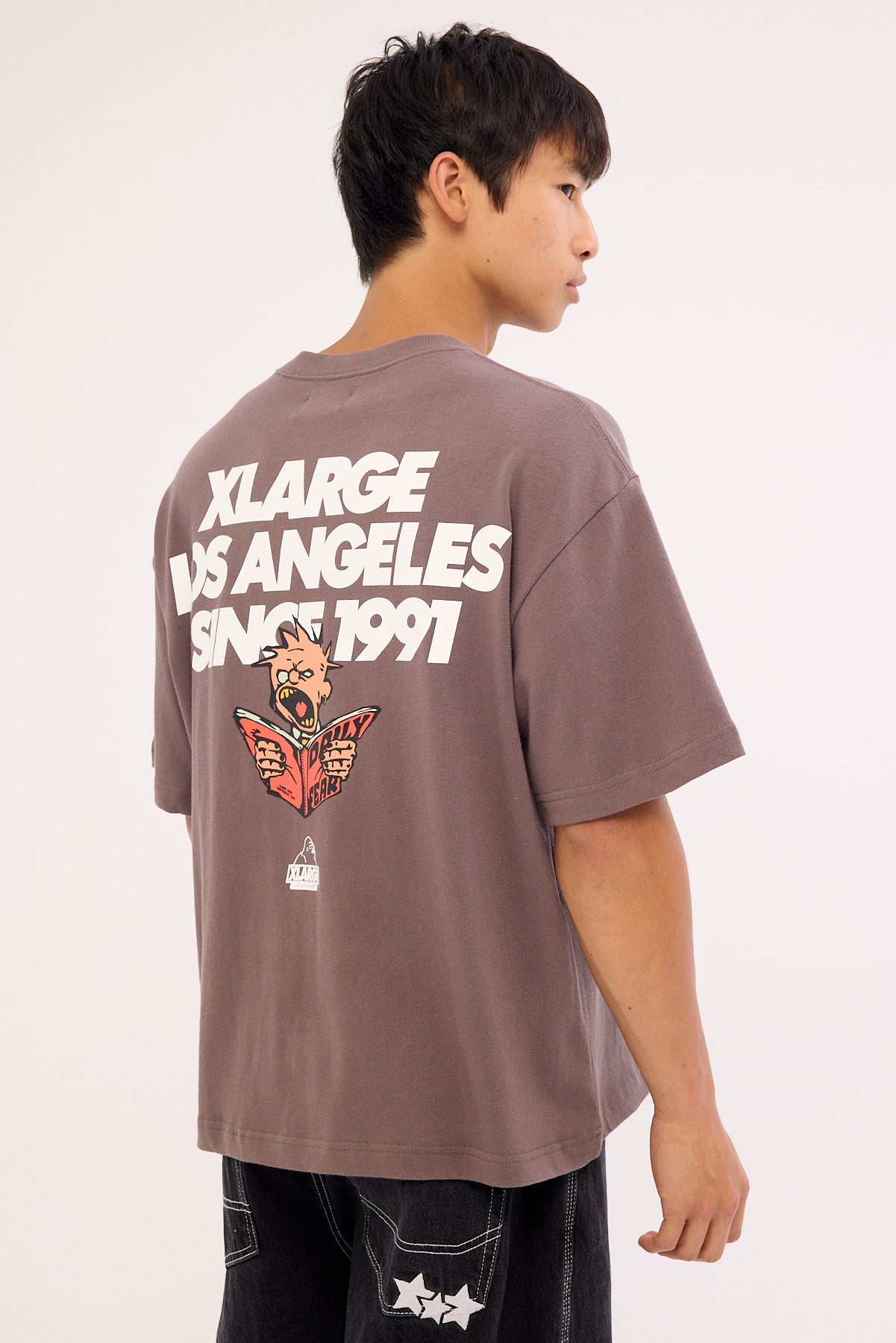 Xlarge Daily Gorilla Fit SS Tee Pigment Mocha