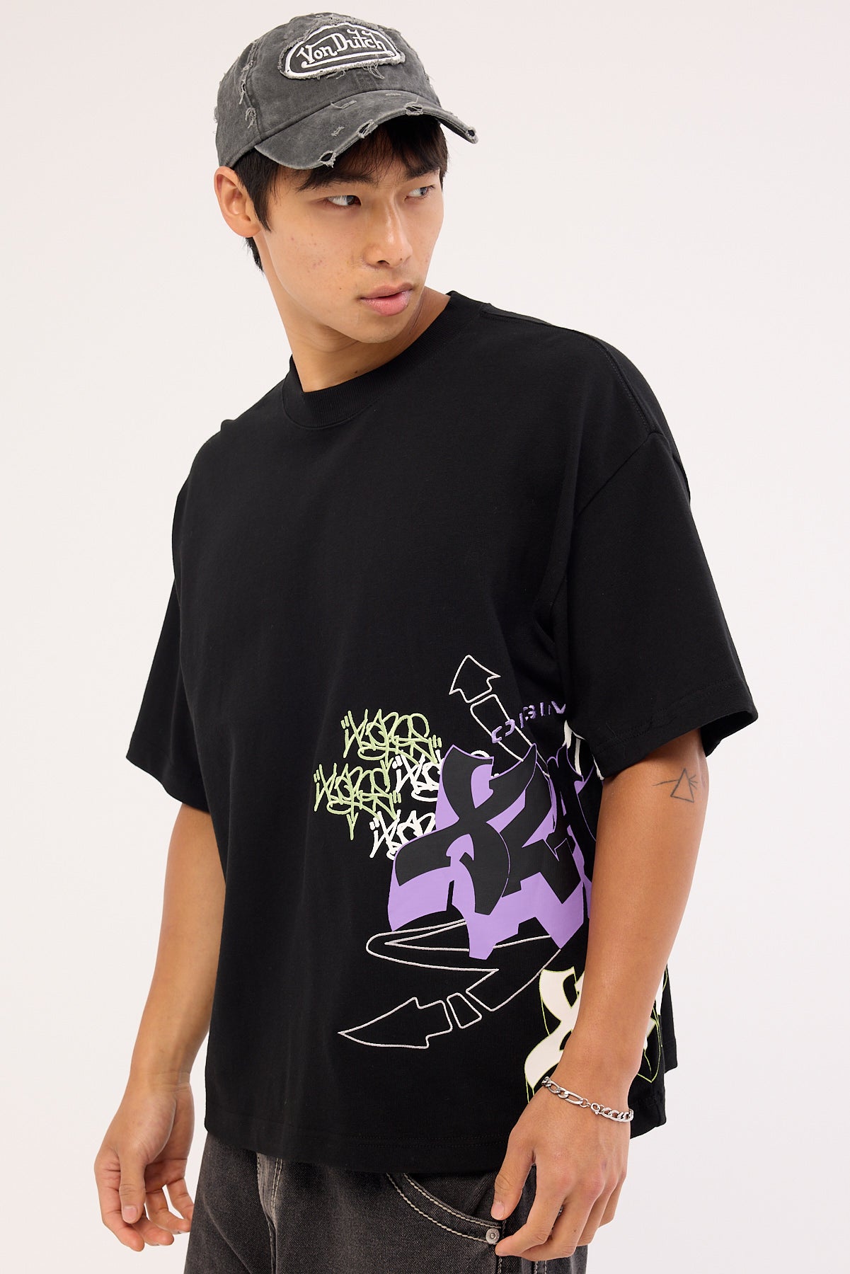 Xlarge Layers Gorilla Fit SS Tee Solid Black