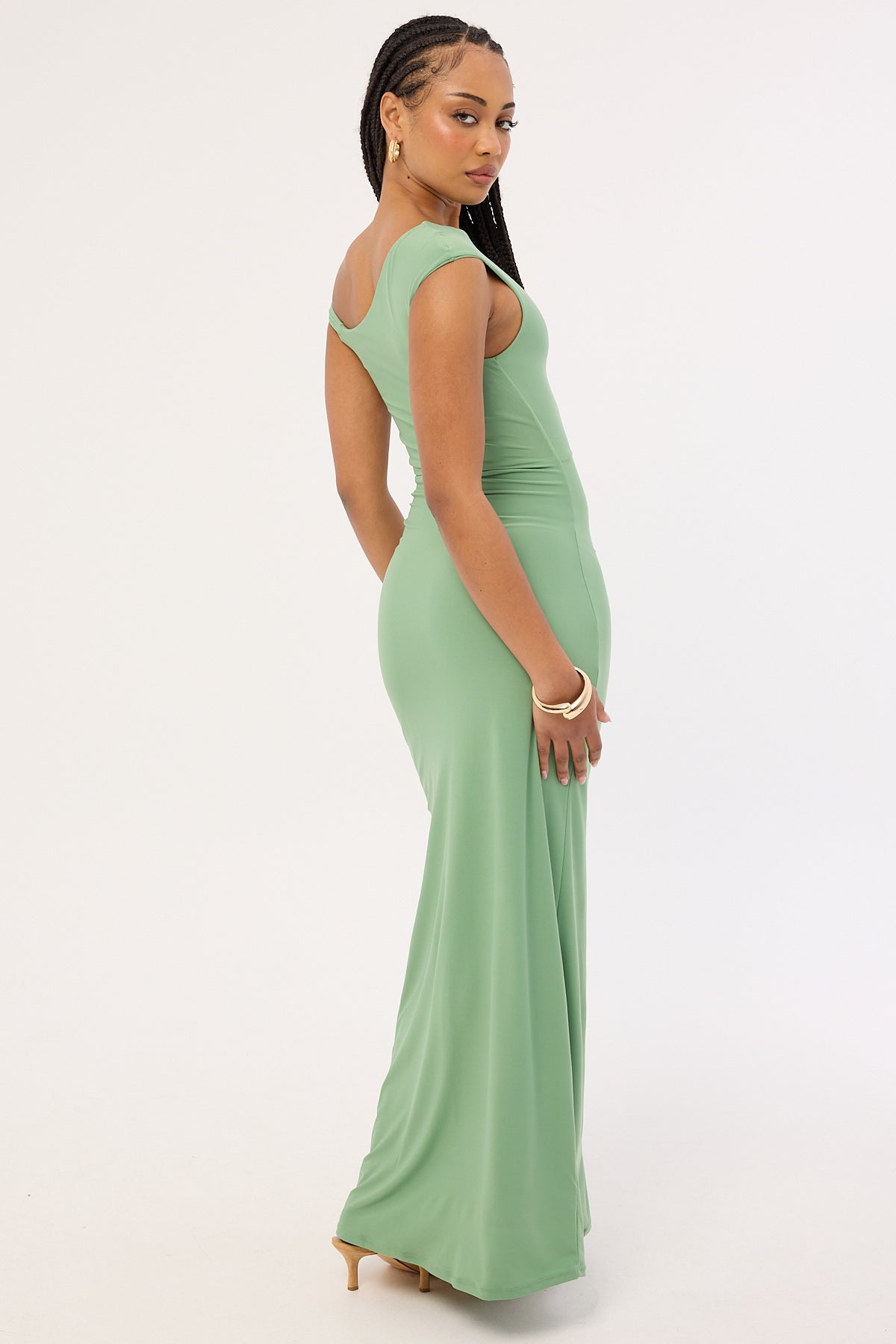universal store green dress Perfect Stranger Sundae Linen Mini Dress Mint Universal Store