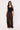 Perfect Stranger Ellie Satin Mid Rise Pants Brown