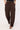 Perfect Stranger Ellie Satin Mid Rise Pants Brown