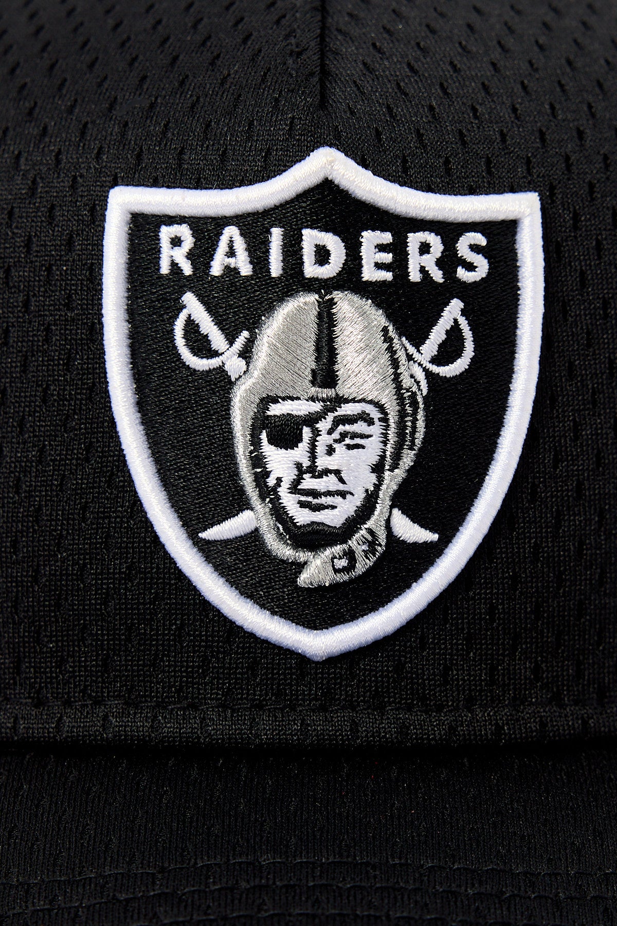 New Era Basketball Mesh 9Forty A-Frame Las Vegas Raiders Cap Official Team Colours/Grey