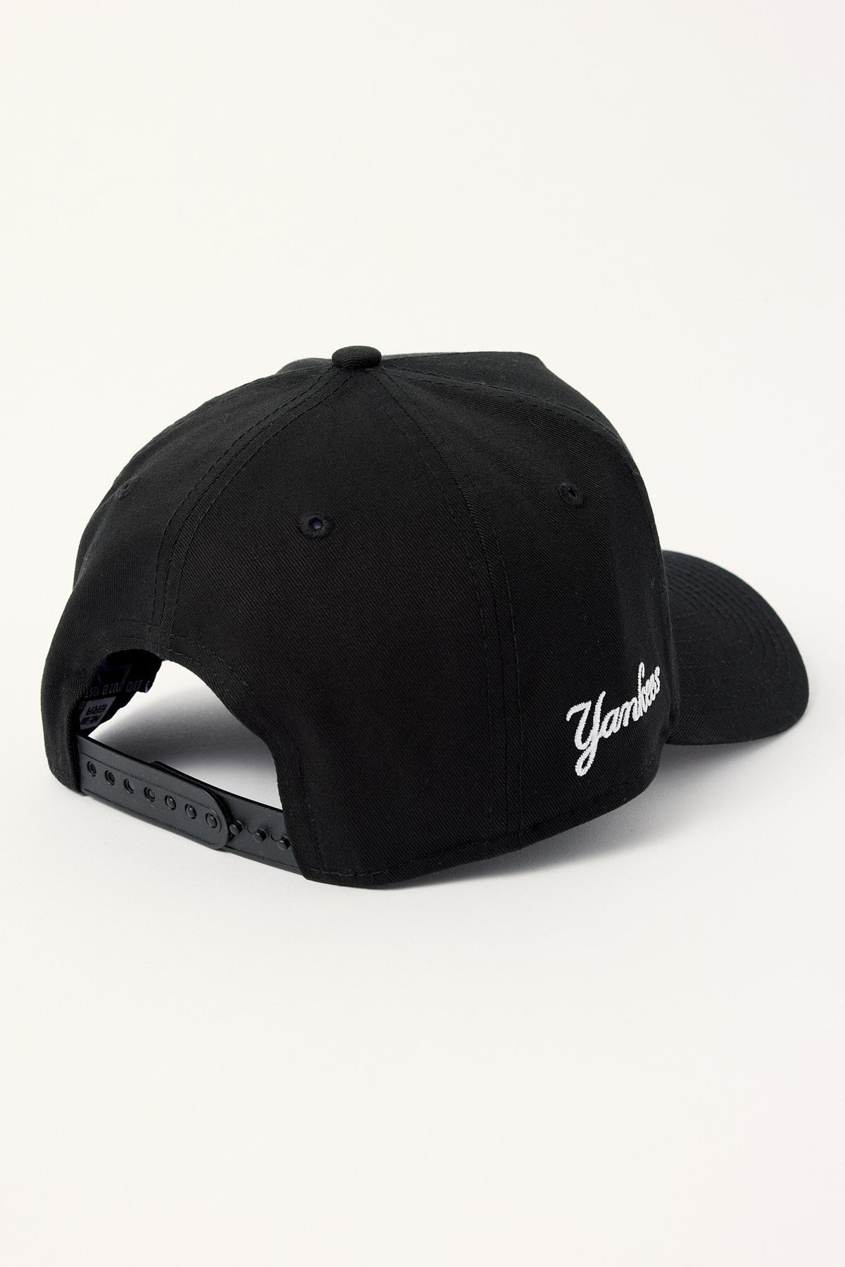 New Era Script Seasonal 9Forty A-Frame New York Yankees Cap Black/Grey