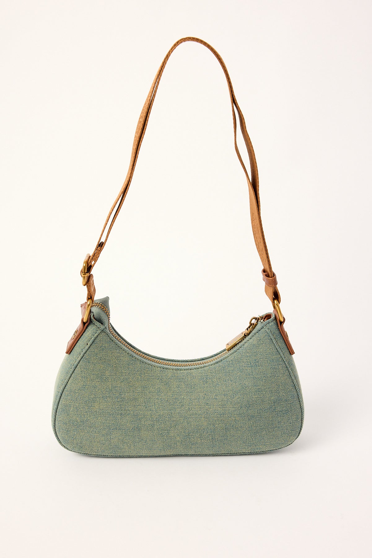 Von Dutch Amy Dirty Denim Shoulder Bag Dirty Denim