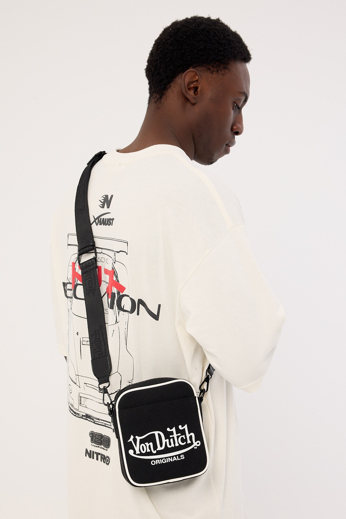 Von Dutch Originals Small Sling Bag Black