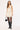 Perfect Stranger Polka Wish Halter Mini Dress Cream Print