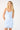 Perfect Stranger Evie Recycled Mini Dress Baby Blue