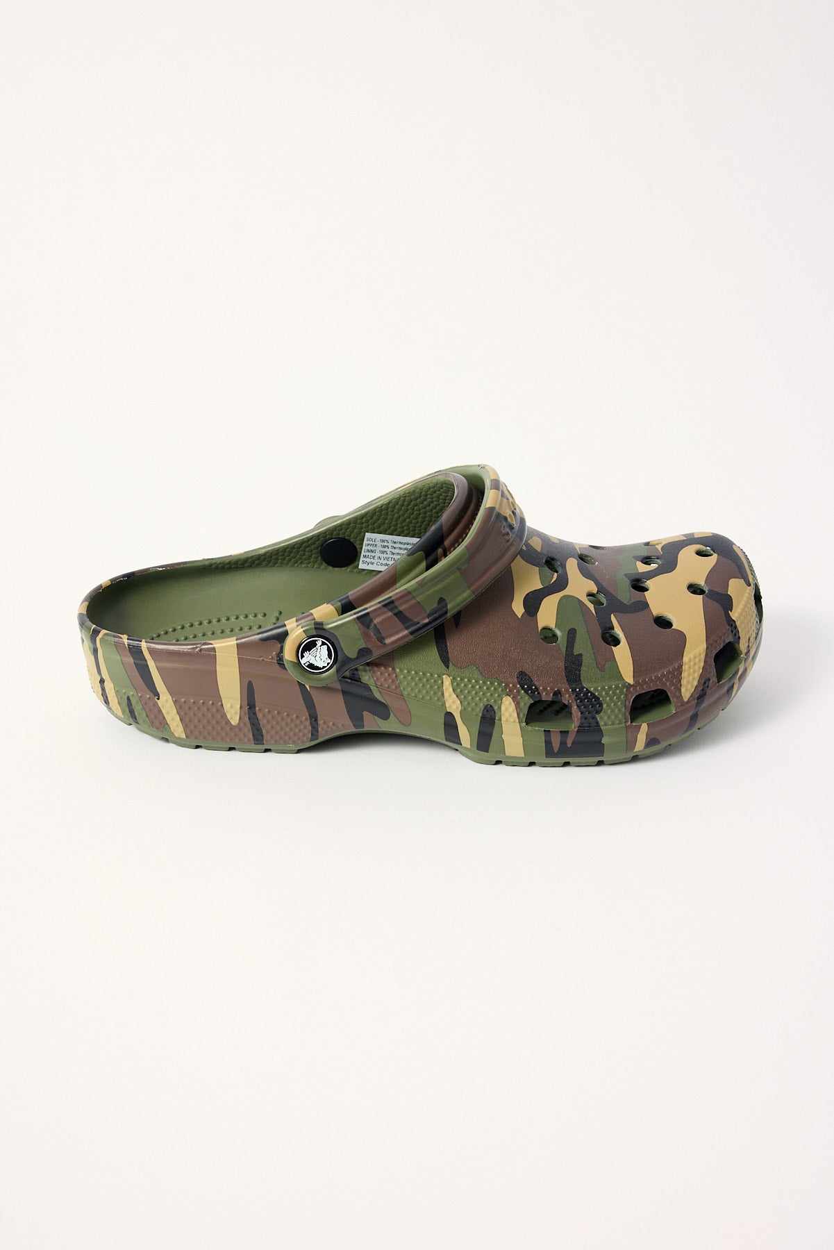 Crocs Classic Graphic Clog Army Green Camo