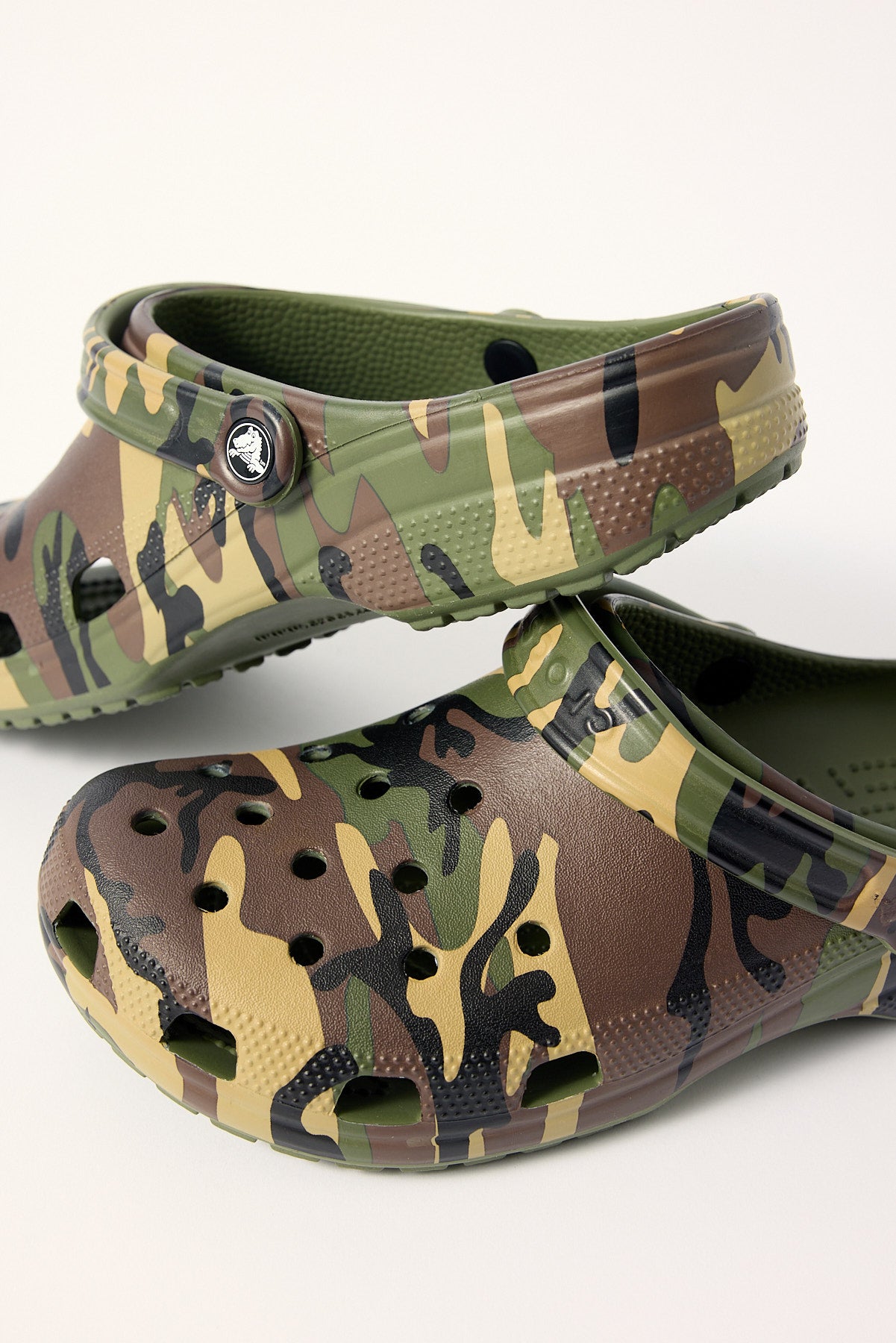 Crocs Classic Graphic Clog Army Green Camo