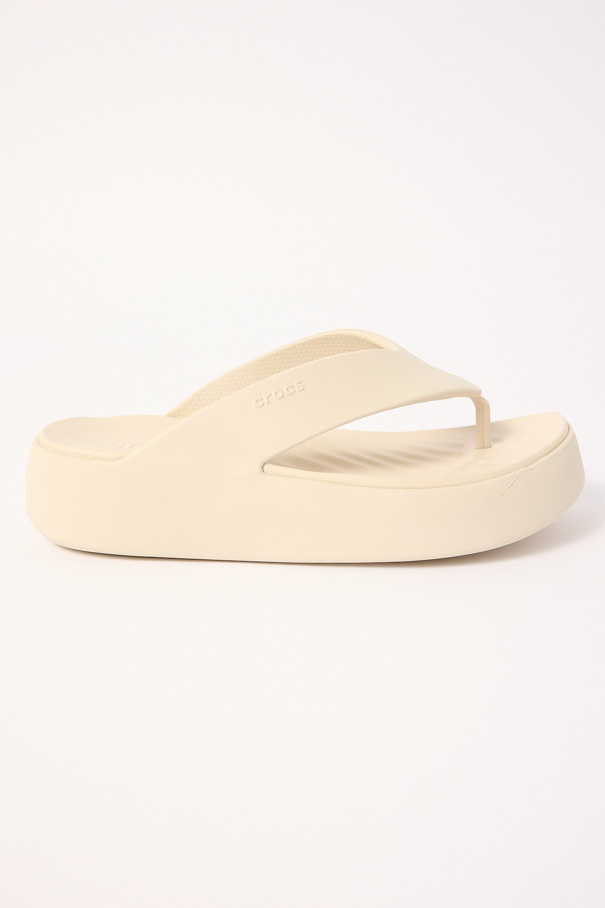 Crocs Getaway Platform Flip Stucco