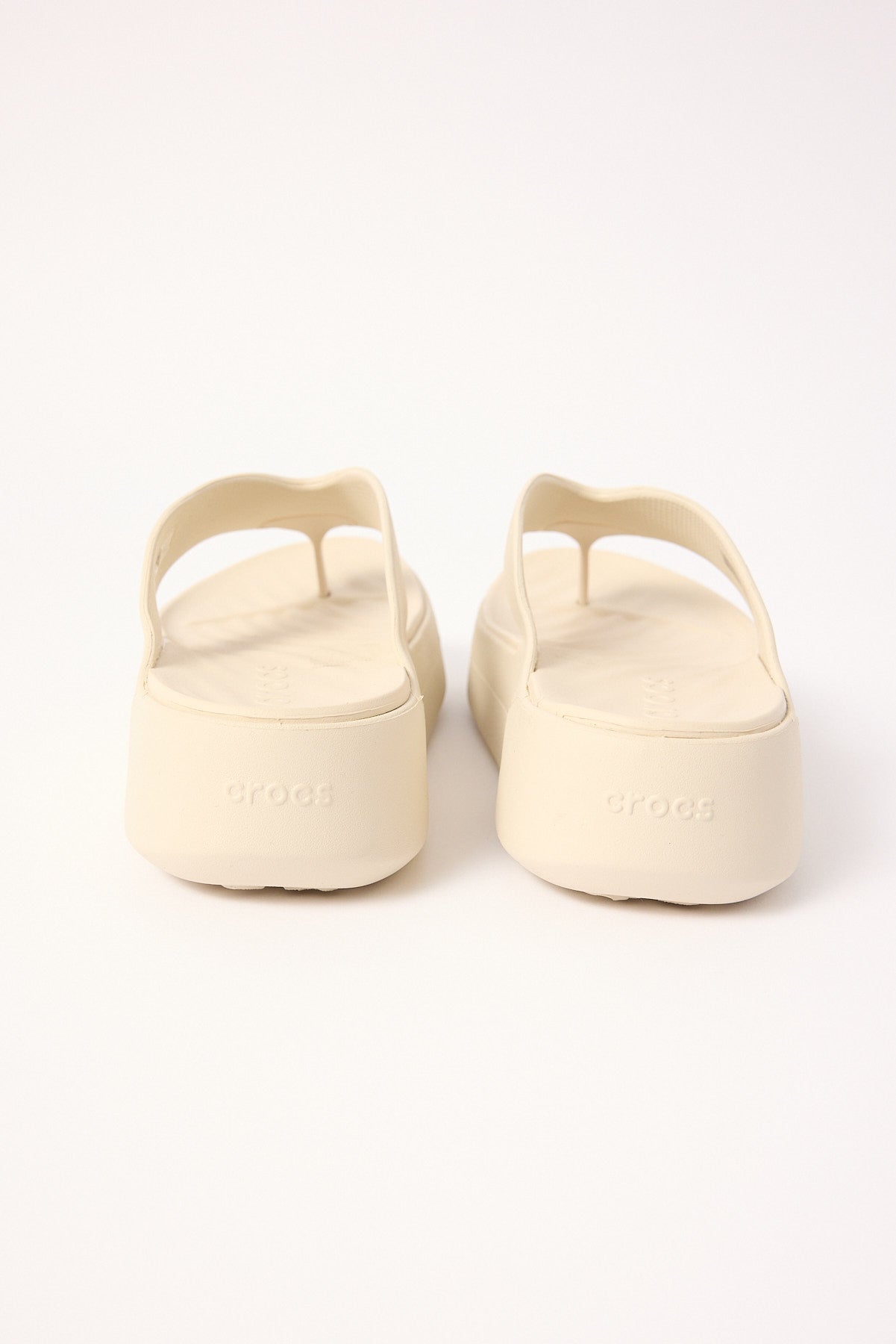 Crocs Getaway Platform Flip Stucco