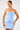 Perfect Stranger Luna Strapless Button Through Top Blue