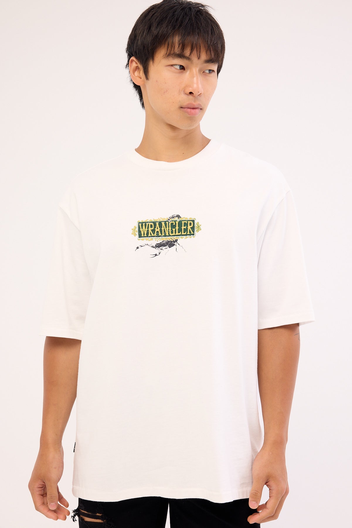 Wrangler Scorpio Slacker Tee White