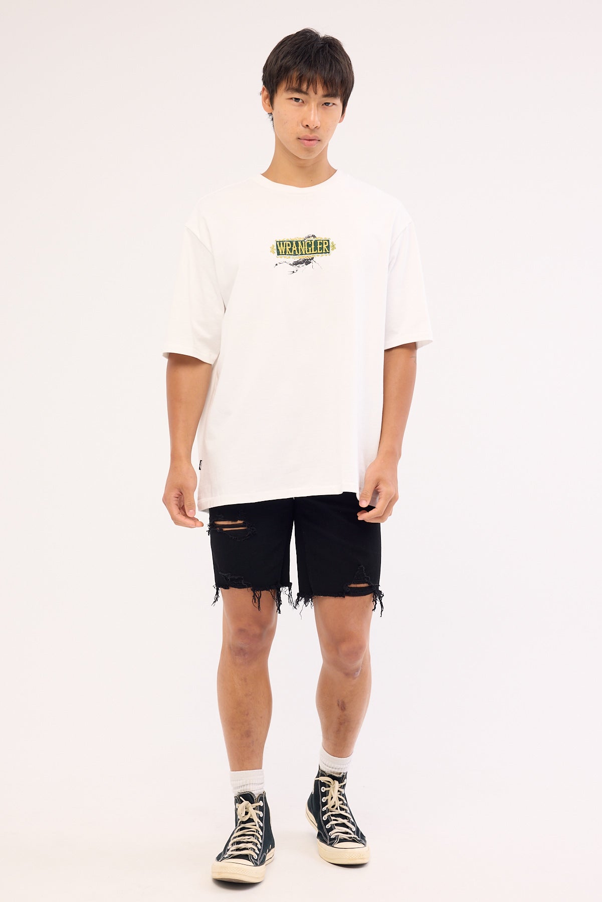 Wrangler Scorpio Slacker Tee White