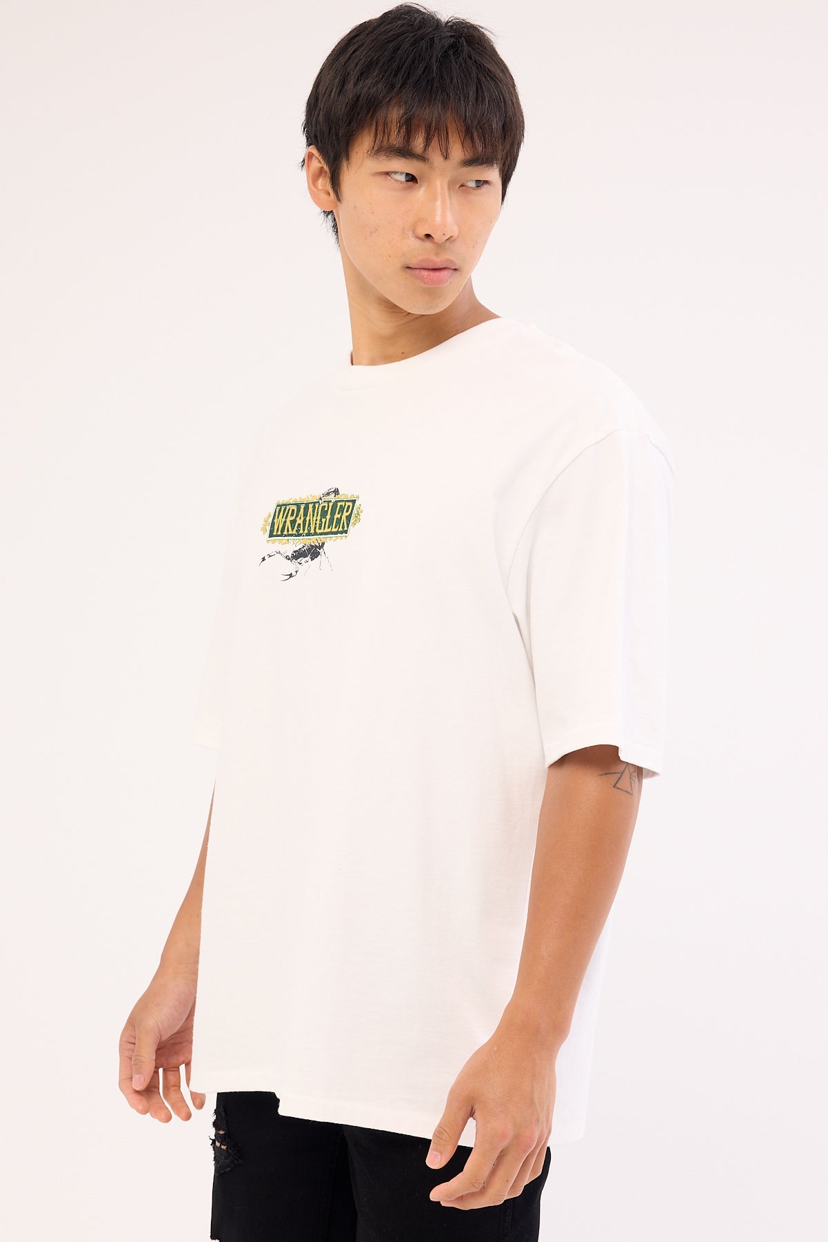 Wrangler Scorpio Slacker Tee White