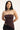 L&t Strapless Asymmetrical Top Brown