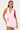 Luck & Trouble Wisteria Flower Halter Mini Dress Pink