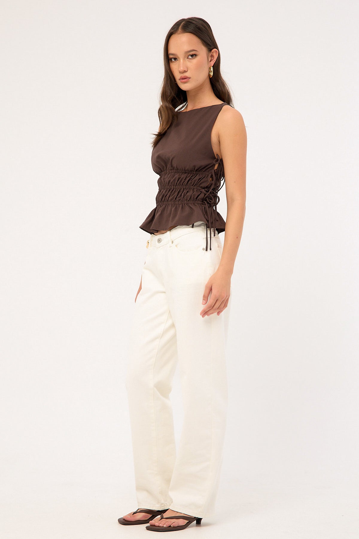 Abrand 99 Low Baggy Jean Pearl