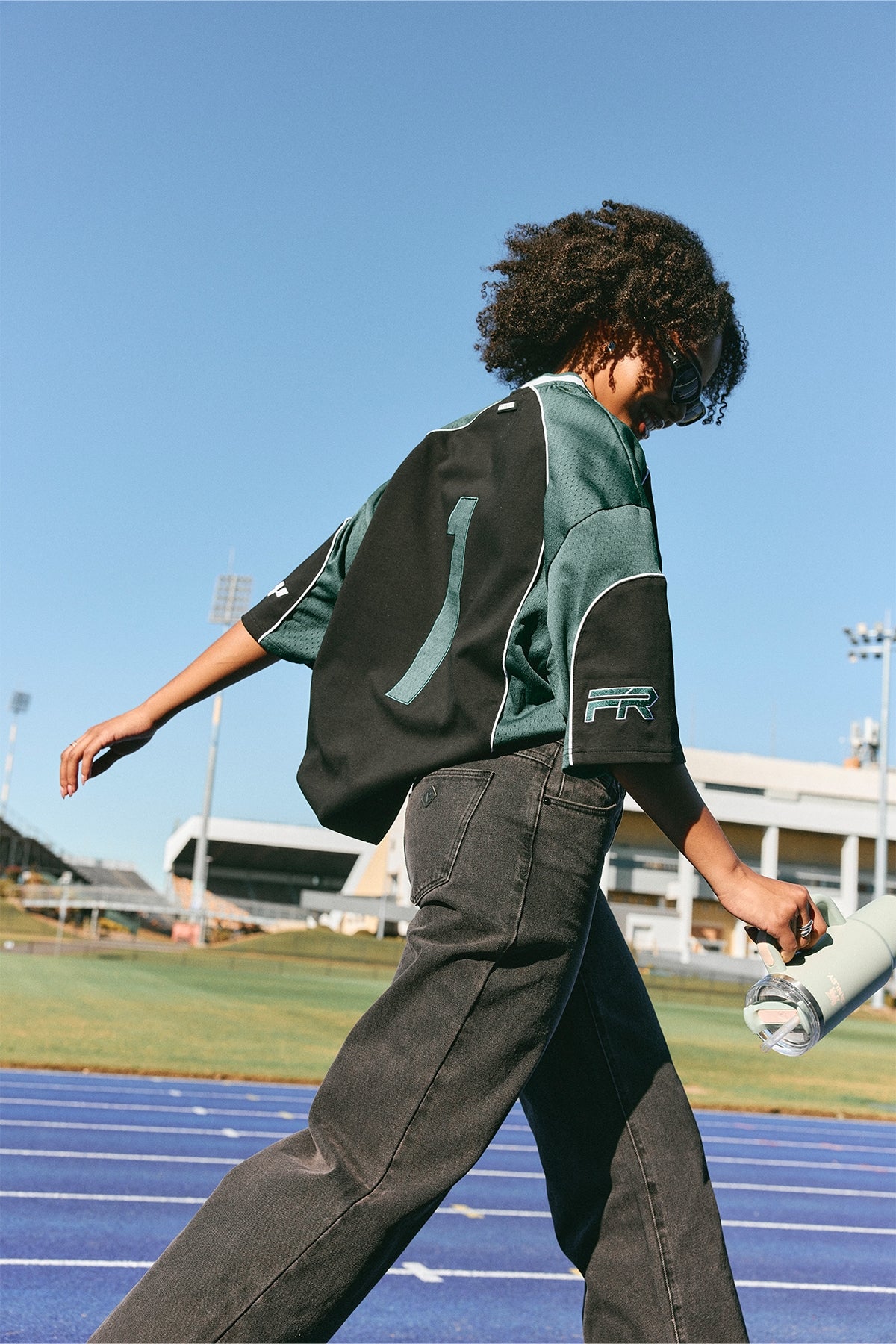 Front Runner Striker Jersey Black Emerald