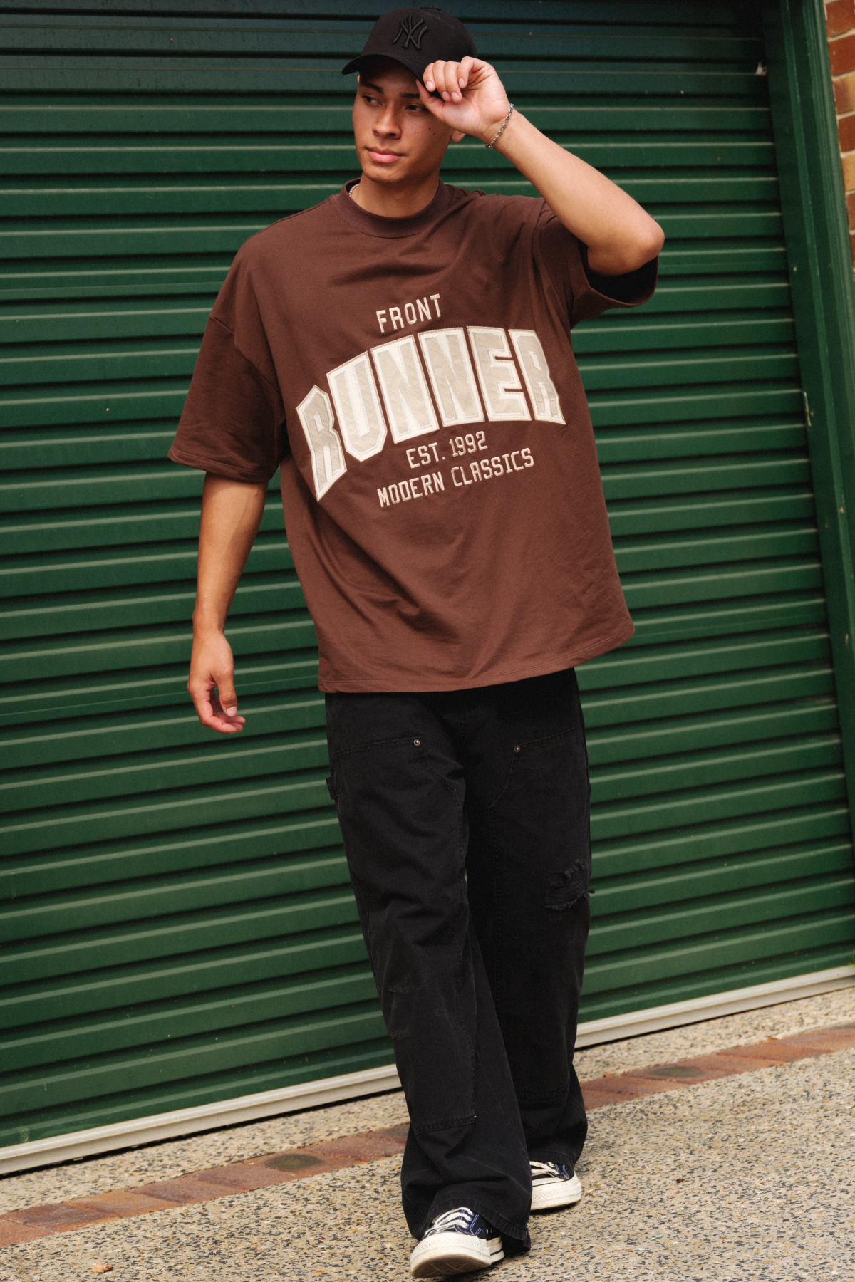 Front Runner Rrtcorn Front Runner Running Dept. Tee Black – Universal Store
