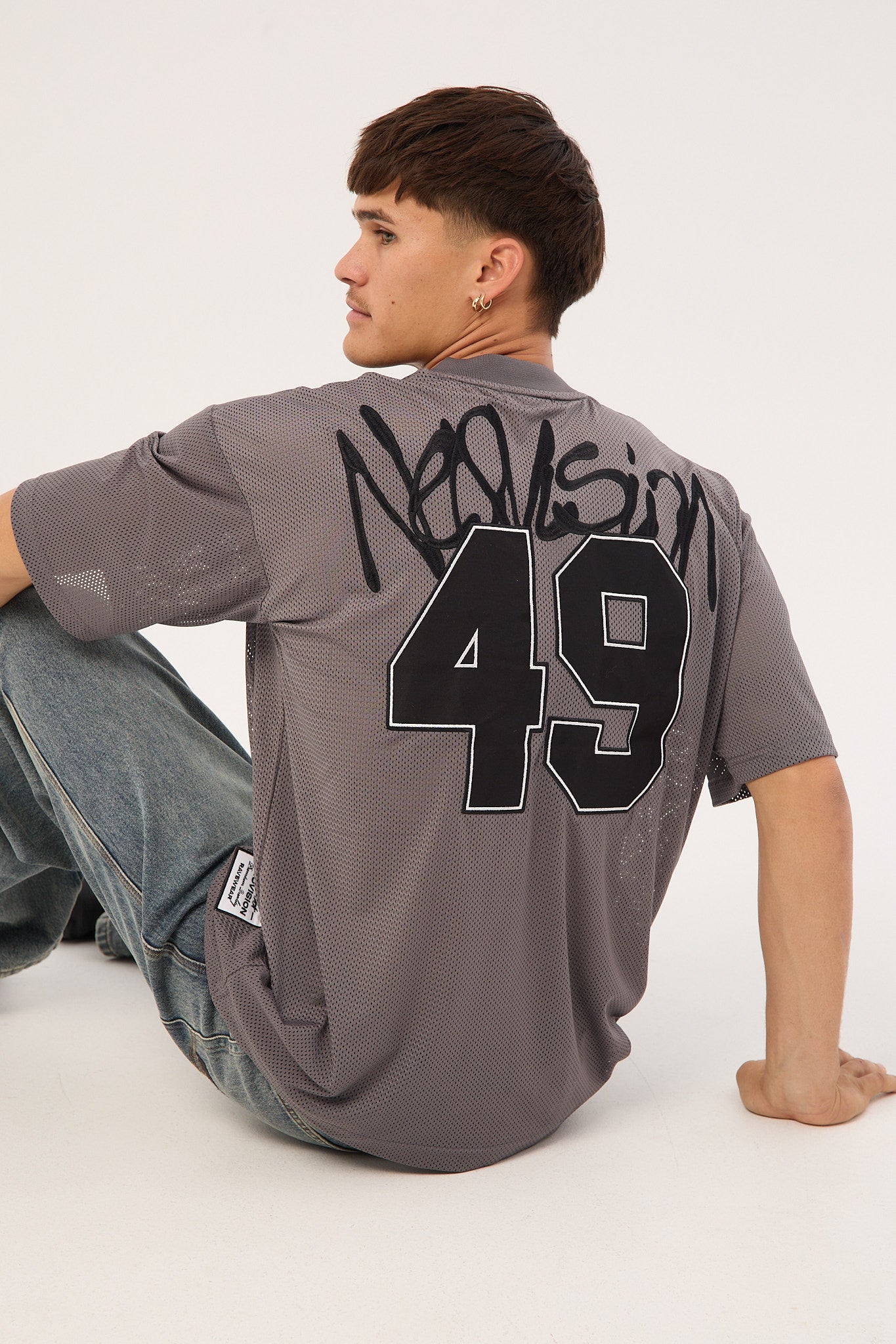 Neovision Crucial V Neck Jersey Charcoal