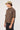 Neovision Tribal Oversize Cropped Shirt Brown Check
