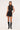 Luck & Trouble Kingsley Tie Mini Skirt Black